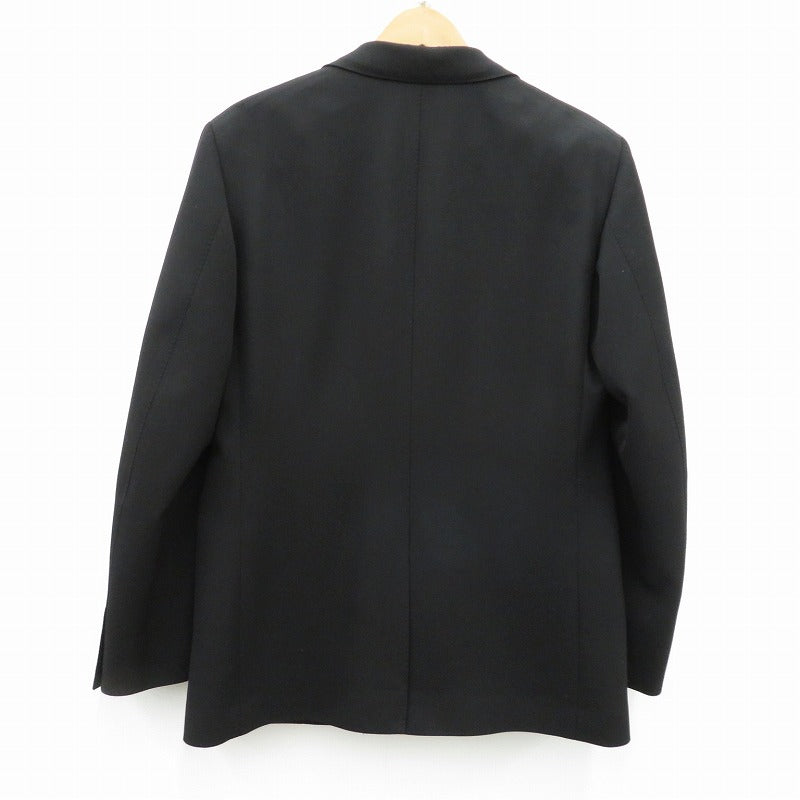 WACKOMARIA | ワコマリア ×DORMEUIL/SINGLE BREASTED JACKET/TROUSERS セットアップ 25SS-WMO-SU02/25SS-WMP-TR04 ブラック サイズ：M【瀬戸大橋店】