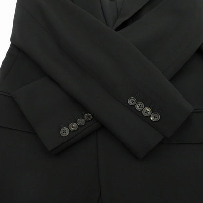 WACKOMARIA | ワコマリア ×DORMEUIL/SINGLE BREASTED JACKET/TROUSERS セットアップ 25SS-WMO-SU02/25SS-WMP-TR04 ブラック サイズ：M【瀬戸大橋店】