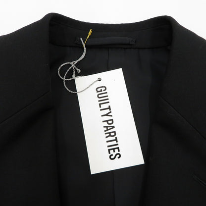 WACKOMARIA | ワコマリア ×DORMEUIL/SINGLE BREASTED JACKET/TROUSERS セットアップ 25SS-WMO-SU02/25SS-WMP-TR04 ブラック サイズ：M【瀬戸大橋店】