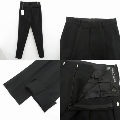 WACKOMARIA | ワコマリア ×DORMEUIL/SINGLE BREASTED JACKET/TROUSERS セットアップ 25SS-WMO-SU02/25SS-WMP-TR04 ブラック サイズ：M【瀬戸大橋店】