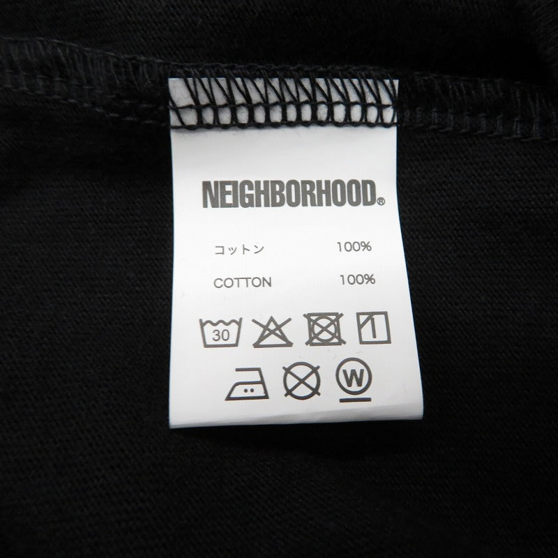 NEIGHBORHOOD | ネイバーフッド 長袖Ｔシャツ 252PCNH-LT10S ブラック サイズ：XL【瀬戸大橋店】