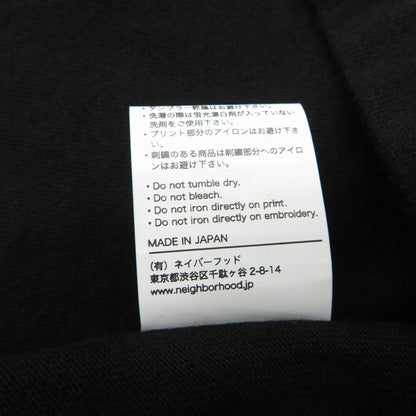 NEIGHBORHOOD | ネイバーフッド 長袖Ｔシャツ 252PCNH-LT10S ブラック サイズ：XL【瀬戸大橋店】