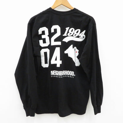 NEIGHBORHOOD | ネイバーフッド NH . TEE LS 長袖Ｔシャツ 252PCNH-LT10S ブラック サイズ：M【瀬戸大橋店】