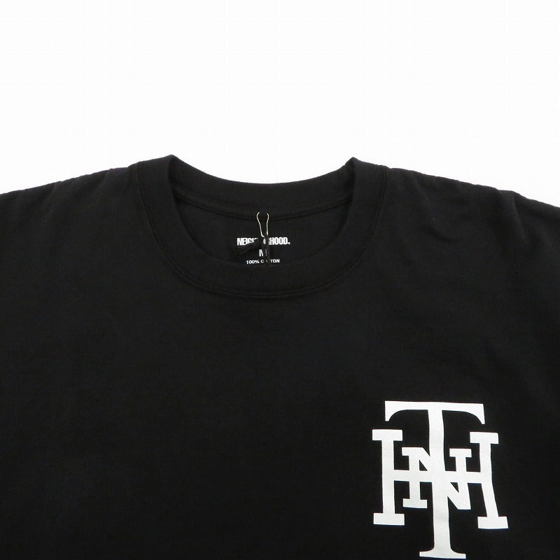NEIGHBORHOOD | ネイバーフッド NH . TEE LS 長袖Ｔシャツ 252PCNH-LT10S ブラック サイズ：M【瀬戸大橋店】