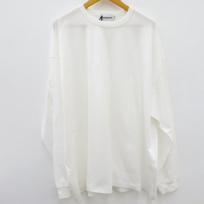 COOTIE | クーティー Oversized Print L/S Tee 長袖Ｔシャツ CTE-25A340 ホワイト サイズ：XL【瀬戸大橋店】