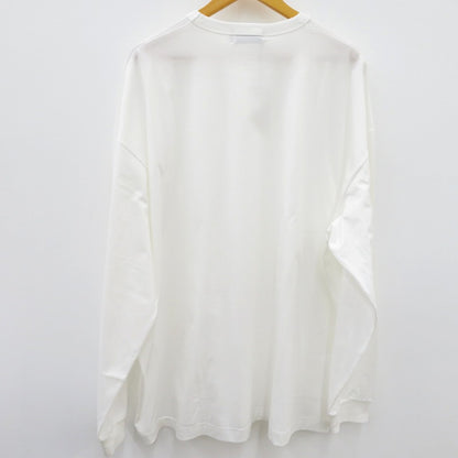 COOTIE | クーティー Oversized Print L/S Tee 長袖Ｔシャツ CTE-25A340 ホワイト サイズ：XL【瀬戸大橋店】