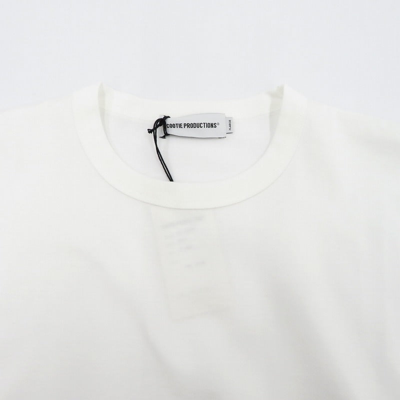 COOTIE | クーティー Oversized Print L/S Tee 長袖Ｔシャツ CTE-25A340 ホワイト サイズ：XL【瀬戸大橋店】