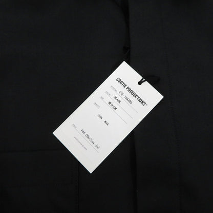 COOTIE | クーティー TECHWOOL Fly Front L/S Shirt 長袖シャツ CTE-25A405 ブラック サイズ：M【瀬戸大橋店】