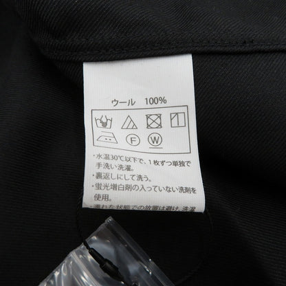 COOTIE | クーティー TECHWOOL Fly Front L/S Shirt 長袖シャツ CTE-25A405 ブラック サイズ：M【瀬戸大橋店】