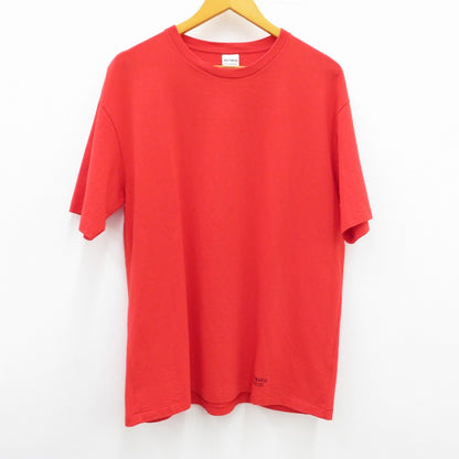 WACKOMARIA | ワコマリア WASHED HEAVY WEIGHT CREW NECK T-SHIRT 半袖Ｔシャツ 25SS-WMT-WT09 レッド サイズ：M【瀬戸大橋店】