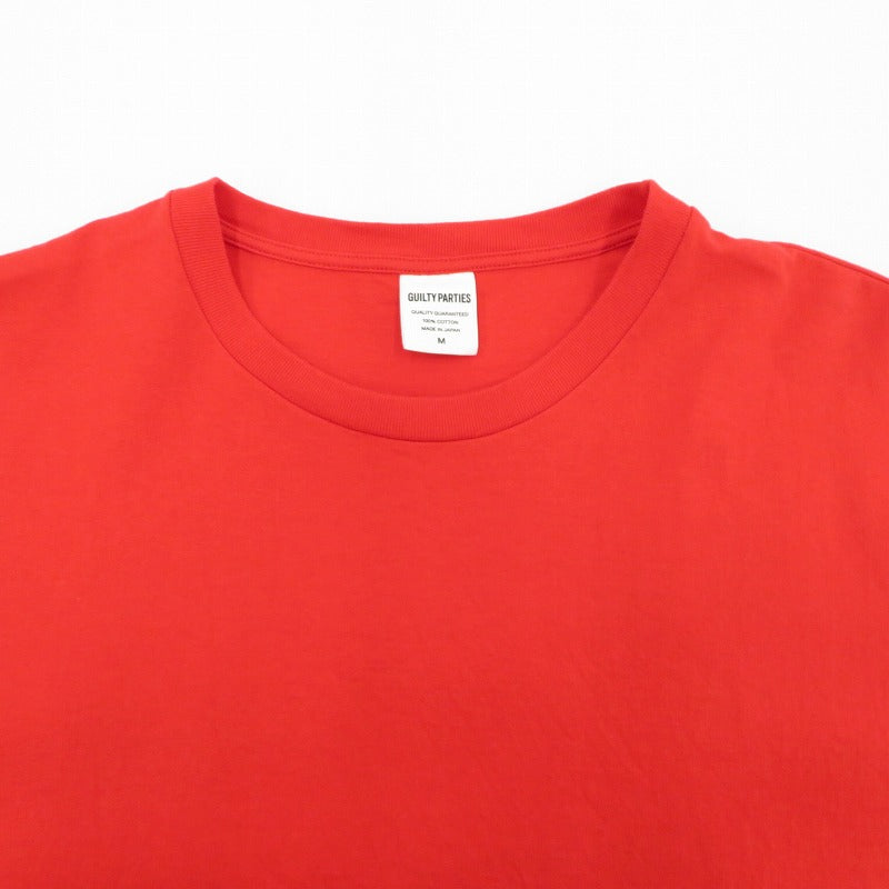 WACKOMARIA | ワコマリア WASHED HEAVY WEIGHT CREW NECK T-SHIRT 半袖Ｔシャツ 25SS-WMT-WT09 レッド サイズ：M【瀬戸大橋店】