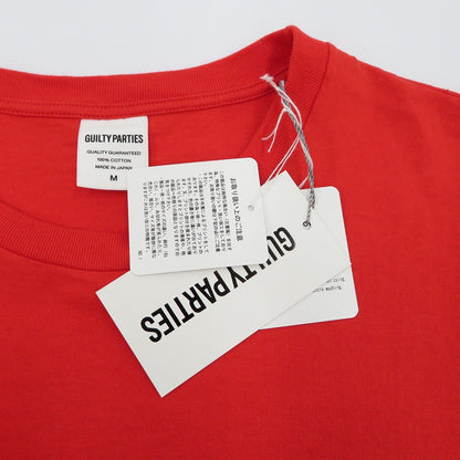 WACKOMARIA | ワコマリア WASHED HEAVY WEIGHT CREW NECK T-SHIRT 半袖Ｔシャツ 25SS-WMT-WT09 レッド サイズ：M【瀬戸大橋店】