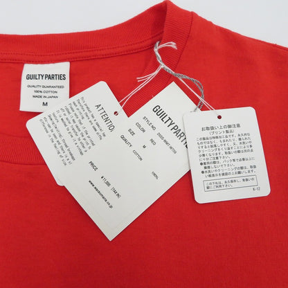 WACKOMARIA | ワコマリア WASHED HEAVY WEIGHT CREW NECK T-SHIRT 半袖Ｔシャツ 25SS-WMT-WT09 レッド サイズ：M【瀬戸大橋店】