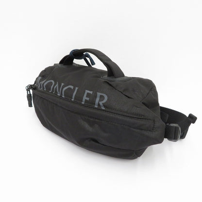 MONCLER | モンクレール ALCHEMY BELT BAG ウエストバッグ M3409 ブラック【瀬戸大橋店】