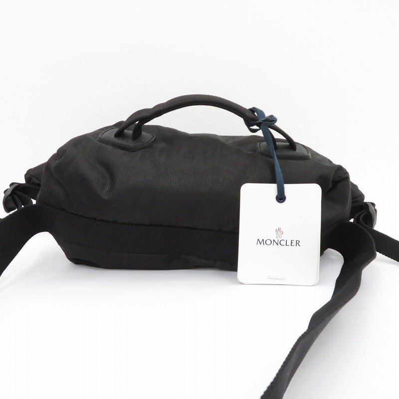 MONCLER | モンクレール ALCHEMY BELT BAG ウエストバッグ M3409 ブラック【瀬戸大橋店】