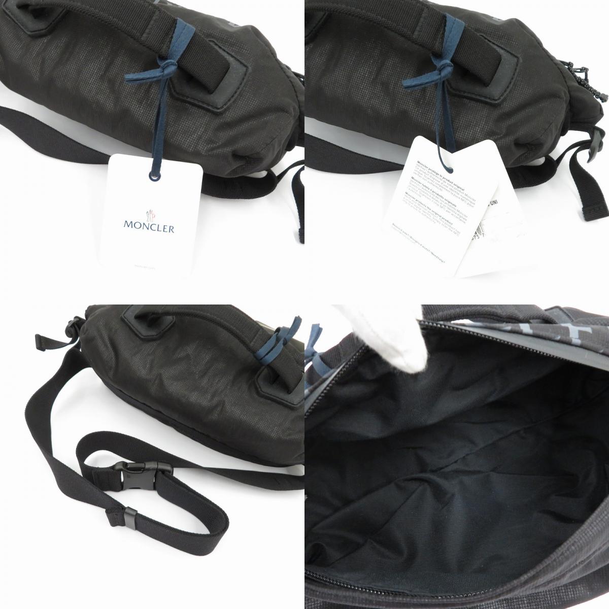 MONCLER | モンクレール ALCHEMY BELT BAG ウエストバッグ M3409 ブラック【瀬戸大橋店】