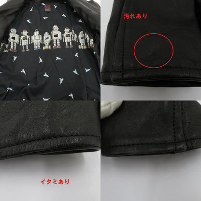 BRU NA BOINNE | ブルーナボイン ｱﾗﾝｼﾞｬｹｯﾄ ﾎｰｽﾊｲﾄﾞ レザー 5L-0001-2 ブラック サイズ：1【瀬戸大橋店】