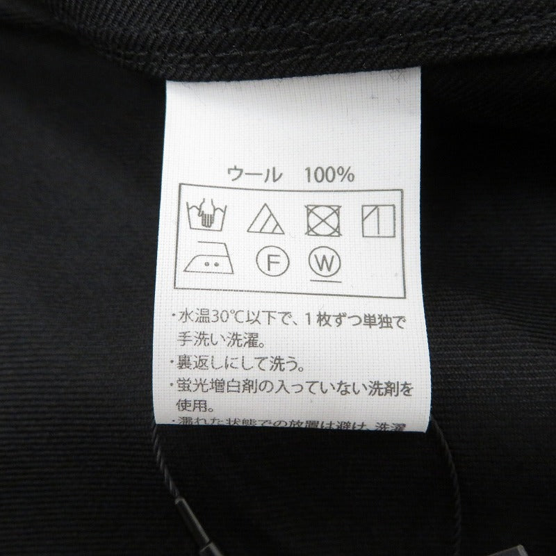 COOTIE | クーティー TECHWOOL Fly Front L/S Shirt 長袖シャツ CTE-25A405 ブラック サイズ：S【瀬戸大橋店】