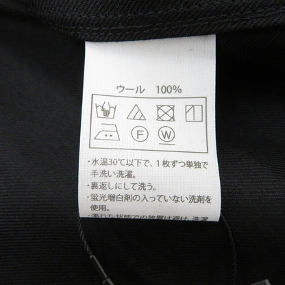 COOTIE | クーティー TECHWOOL Fly Front L/S Shirt 長袖シャツ CTE-25A405 ブラック サイズ：S【瀬戸大橋店】