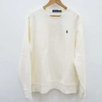 POLO RALPH LAUREN | ポロ・ラルフローレン LSCNM2-LONG SLEEVE-SWEATSHIRT スウェット アイボリー サイズ：XL【瀬戸大橋店】