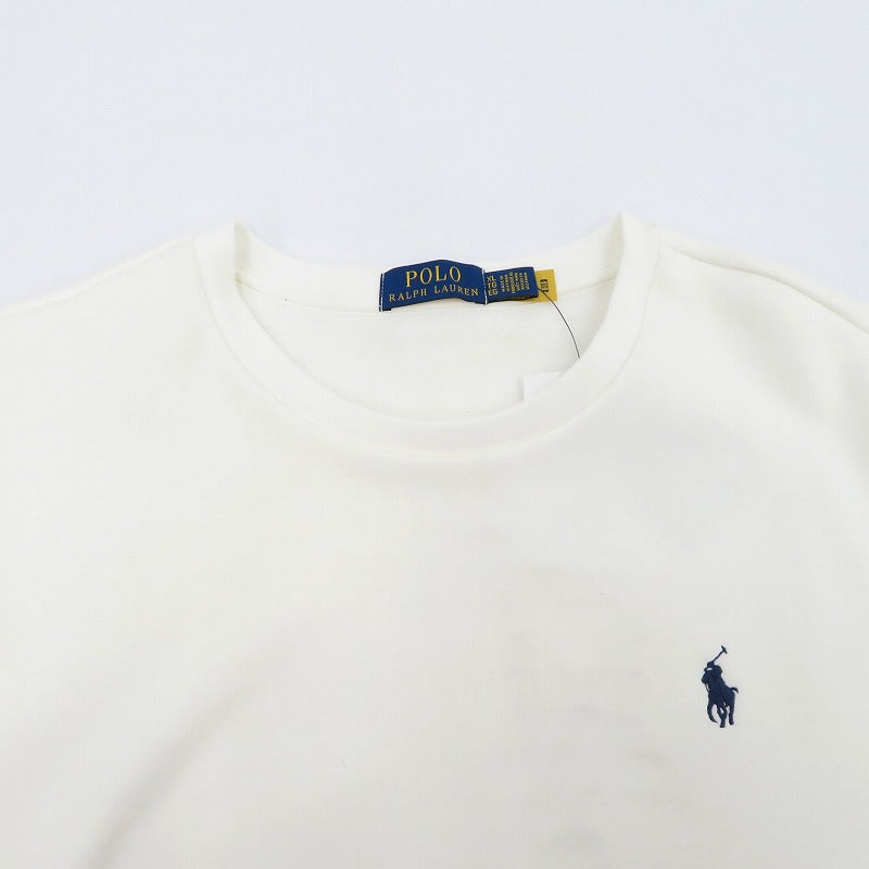 POLO RALPH LAUREN | ポロ・ラルフローレン LSCNM2-LONG SLEEVE-SWEATSHIRT スウェット アイボリー サイズ：XL【瀬戸大橋店】