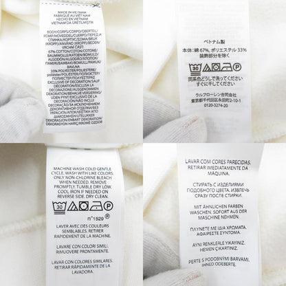 POLO RALPH LAUREN | ポロ・ラルフローレン LSCNM2-LONG SLEEVE-SWEATSHIRT スウェット アイボリー サイズ：XL【瀬戸大橋店】