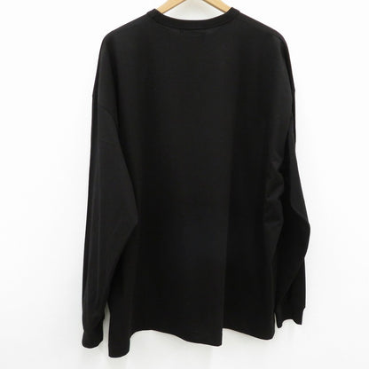 COOTIE | クーティー Oversized Print L/S Tee 長袖Ｔシャツ CTE-25A340 ブラック サイズ：XL【瀬戸大橋店】