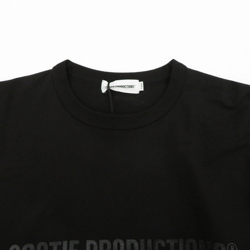 COOTIE | クーティー Oversized Print L/S Tee 長袖Ｔシャツ CTE-25A340 ブラック サイズ：XL【瀬戸大橋店】