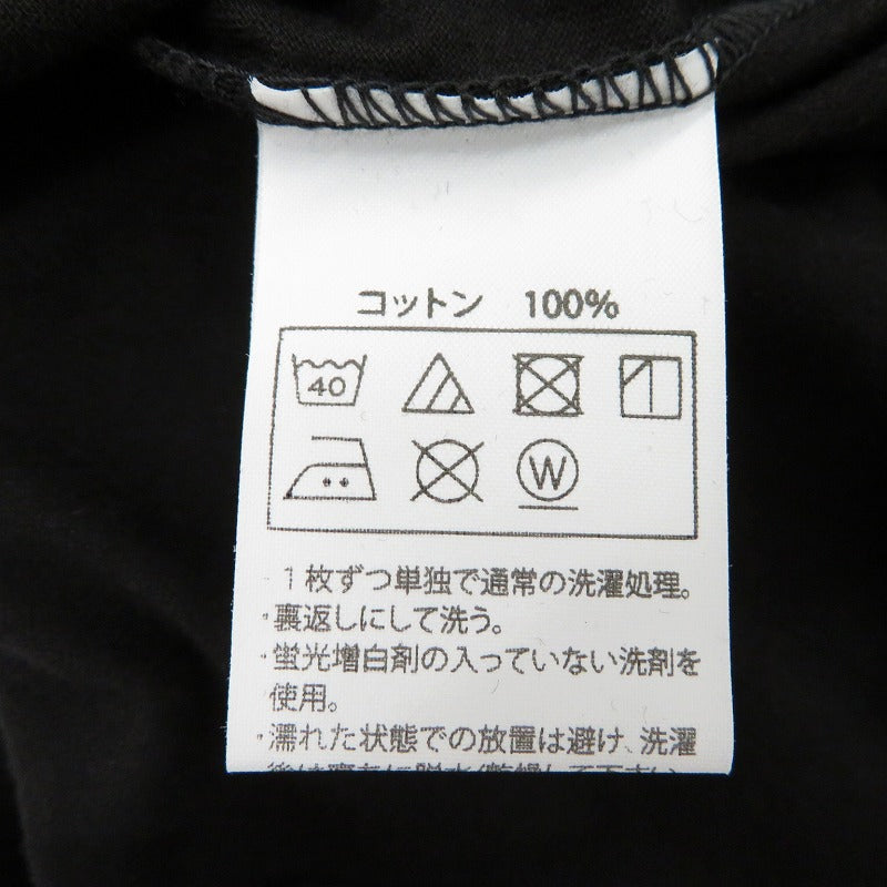 COOTIE | クーティー Oversized Print L/S Tee 長袖Ｔシャツ CTE-25A340 ブラック サイズ：XL【瀬戸大橋店】