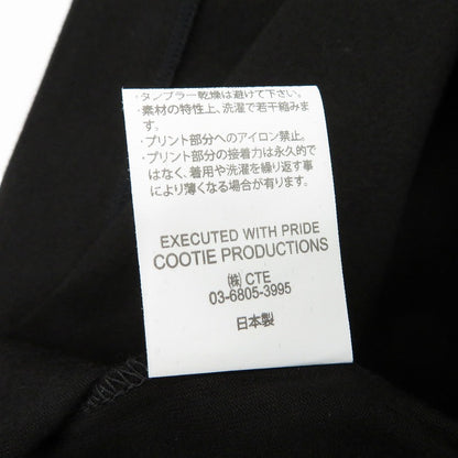 COOTIE | クーティー Oversized Print L/S Tee 長袖Ｔシャツ CTE-25A340 ブラック サイズ：XL【瀬戸大橋店】