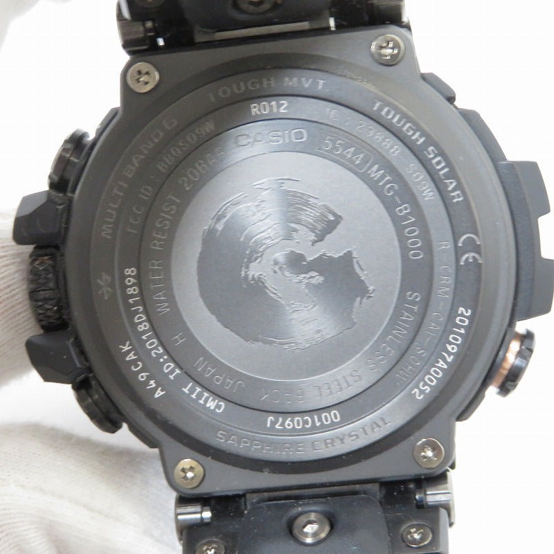 G-SHOCK | ジーショック MT-G Formless太極 腕時計 MTG-B1000TJ-1AJR ブラック【瀬戸大橋店】