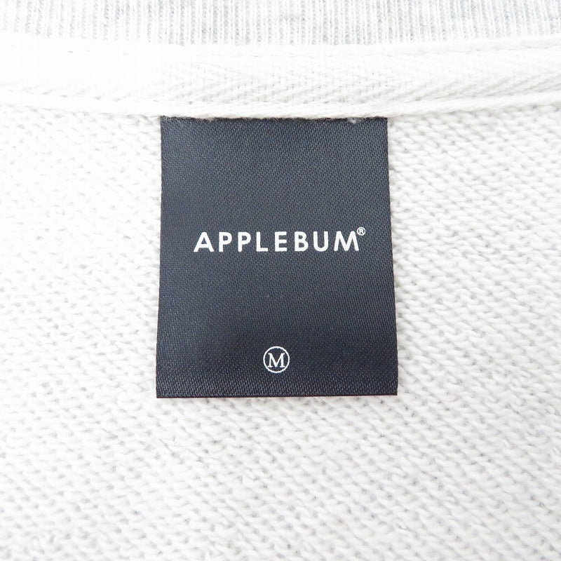 APPLE BUM | アップルバム APBM” Crew Sweat スウェット EA2420402 グレー サイズ：M【瀬戸大橋店】