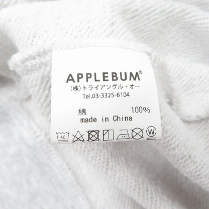 APPLE BUM | アップルバム APBM” Crew Sweat スウェット EA2420402 グレー サイズ：M【瀬戸大橋店】