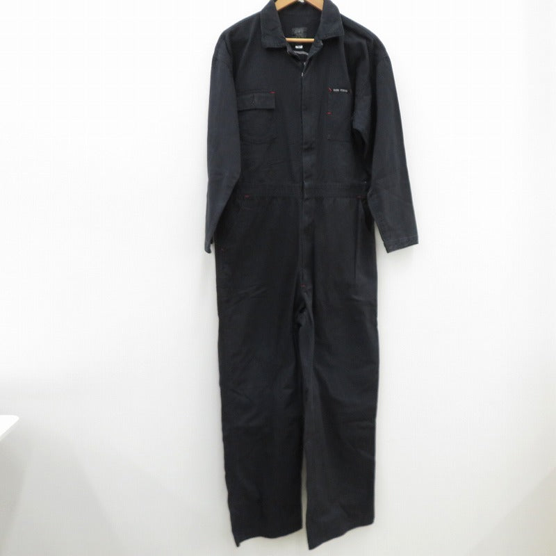 DOGTOWN | ドッグタウン スカル刺繍 ツナギ C-PY-4521 ブラック サイズ：M【瀬戸大橋店】