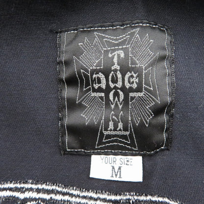 DOGTOWN | ドッグタウン スカル刺繍 ツナギ C-PY-4521 ブラック サイズ：M【瀬戸大橋店】