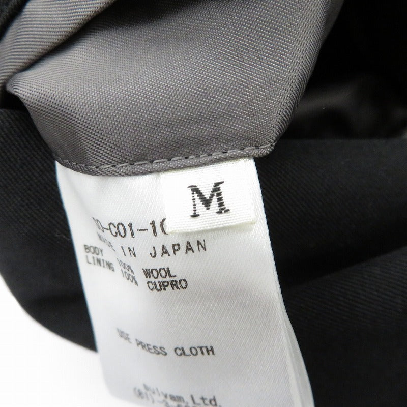 ｼﾙﾊﾞｰﾗｲﾝ ｵｰﾊﾞｰｺｰﾄ その他アウター S0-C01-100 ブラック サイズ：M【瀬戸大橋店】