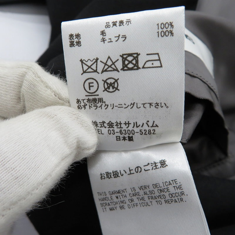 ｼﾙﾊﾞｰﾗｲﾝ ｵｰﾊﾞｰｺｰﾄ その他アウター S0-C01-100 ブラック サイズ：M【瀬戸大橋店】