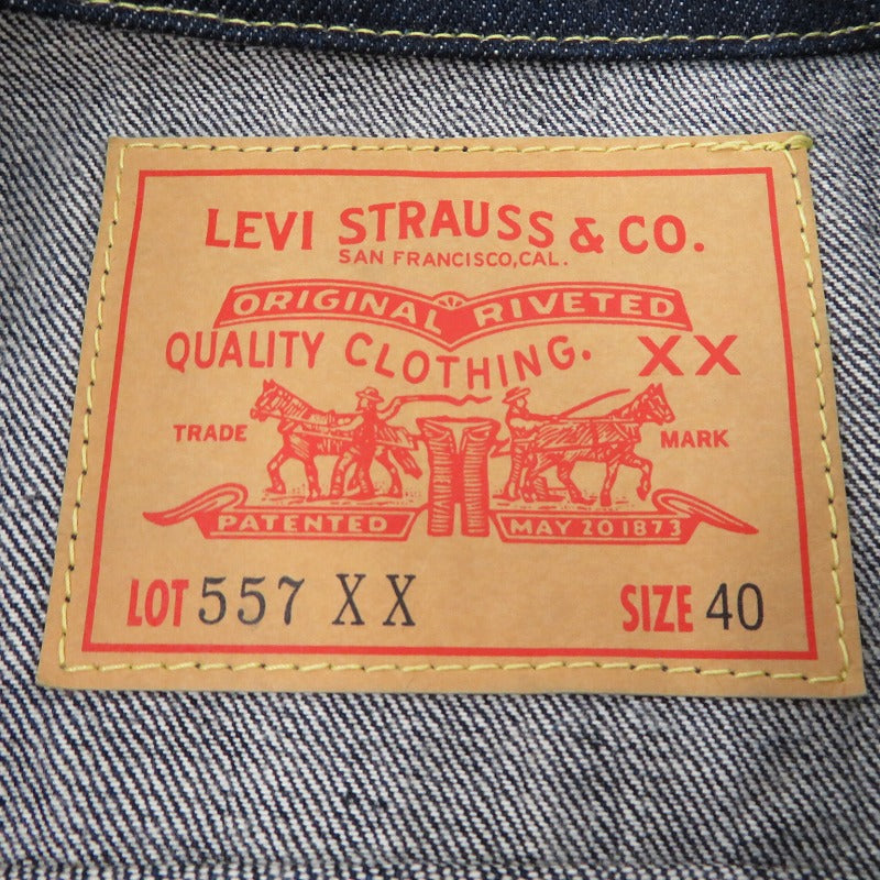 Levi's | リーバイス LVC 557XX/1961年復刻3rdモデル復刻 デニム 74998-0001 ネイビー サイズ：40【瀬戸大橋店】