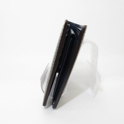 ﾌﾞﾗｯｸ×ﾈｲﾋﾞｰ 二つ折り財布 106272 ブラック【瀬戸大橋店】