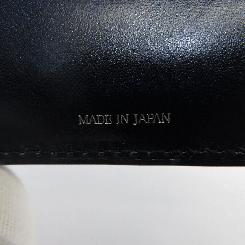 ﾌﾞﾗｯｸ×ﾈｲﾋﾞｰ 二つ折り財布 106272 ブラック【瀬戸大橋店】