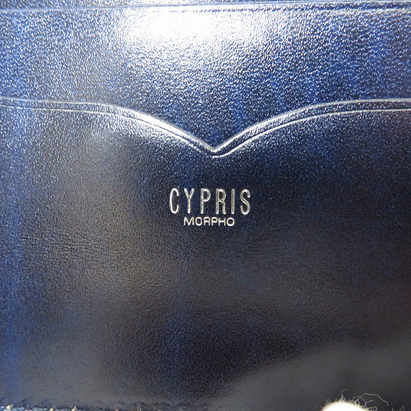 ﾌﾞﾗｯｸ×ﾈｲﾋﾞｰ 二つ折り財布 106272 ブラック【瀬戸大橋店】