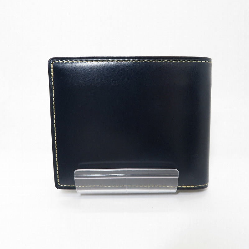 GANZO | ガンゾ BRIDLE CASUAL 二つ折り財布 58178 ネイビー【瀬戸大橋店】
