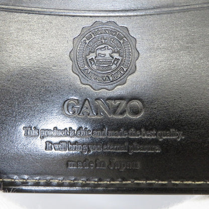 GANZO | ガンゾ BRIDLE CASUAL 二つ折り財布 58178 ブラック【瀬戸大橋店】