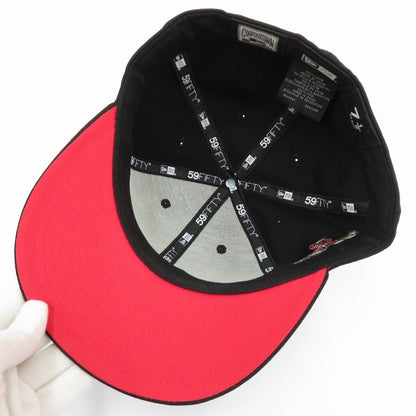 NEW ERA | ニューエラ 7 1/2 (59.6cm) Cleveland Indians キャップ ブラック【瀬戸大橋店】