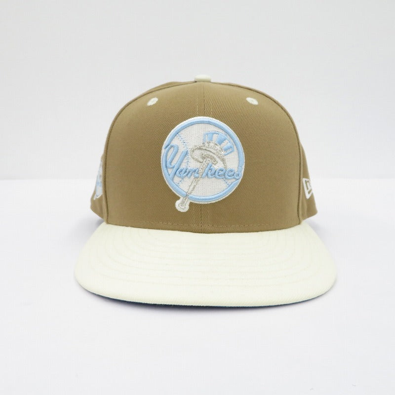 NEW ERA | ニューエラ 7 1/2 (59.6cm) ﾆｭｰﾖｰｸﾔﾝｷｰｽ/HOMEGAME キャップ ベージュ【瀬戸大橋店】