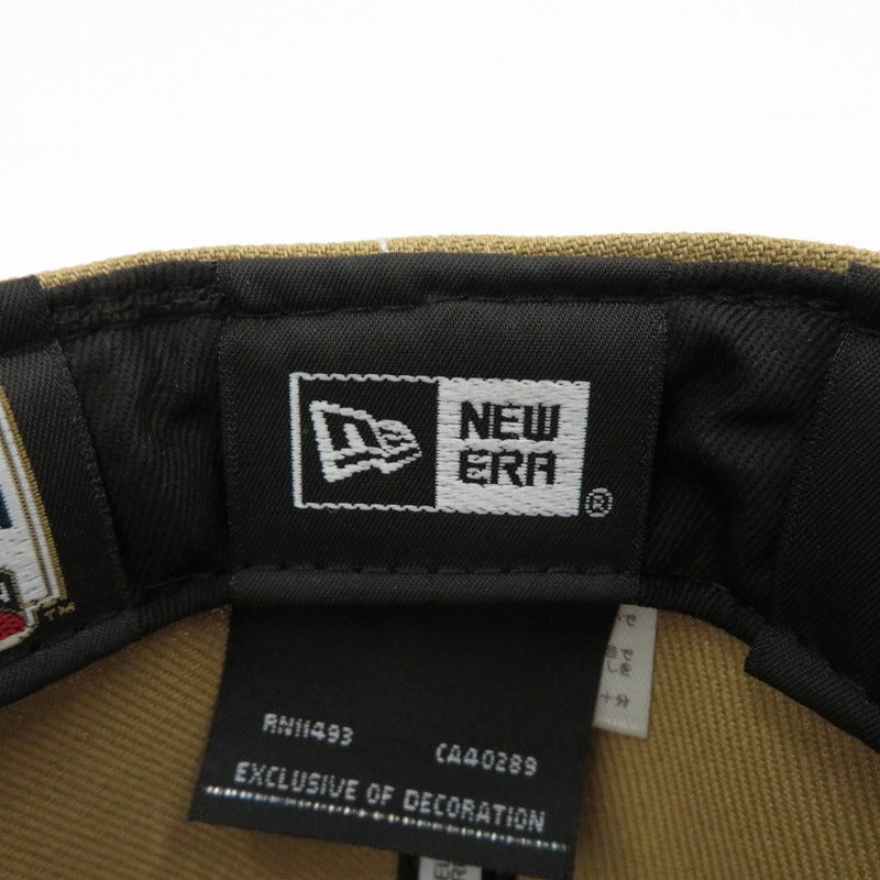 NEW ERA | ニューエラ 7 1/2 (59.6cm) ﾆｭｰﾖｰｸﾔﾝｷｰｽ/HOMEGAME キャップ ベージュ【瀬戸大橋店】