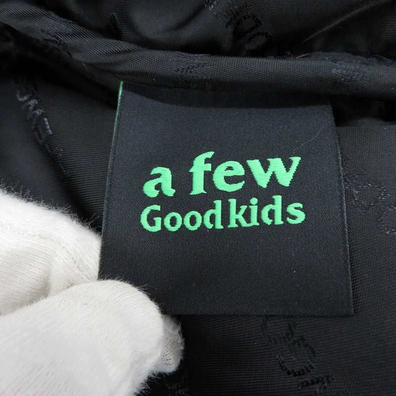 A FEW GOOD KIDS | アヒューグッドキッズ ダウンジャケット ブラック サイズ：M【瀬戸大橋店】