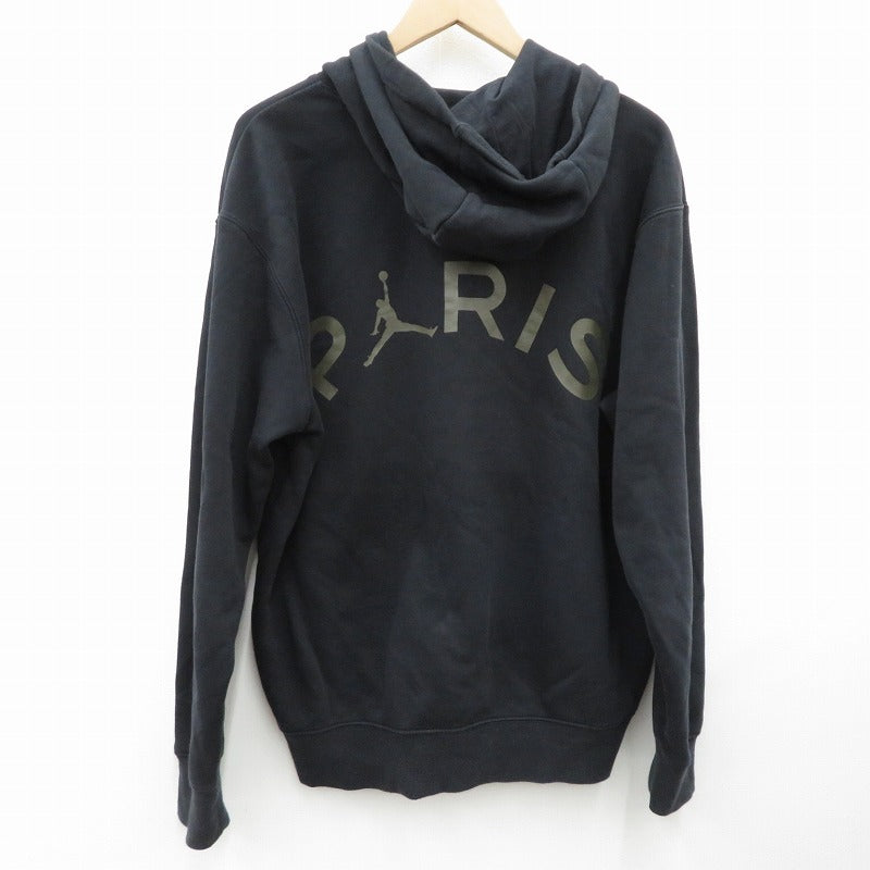 JORDAN | ジョーダン PARIS SAINT-GERMAIN パーカー FN5327-010 ブラック サイズ：M【瀬戸大橋店】