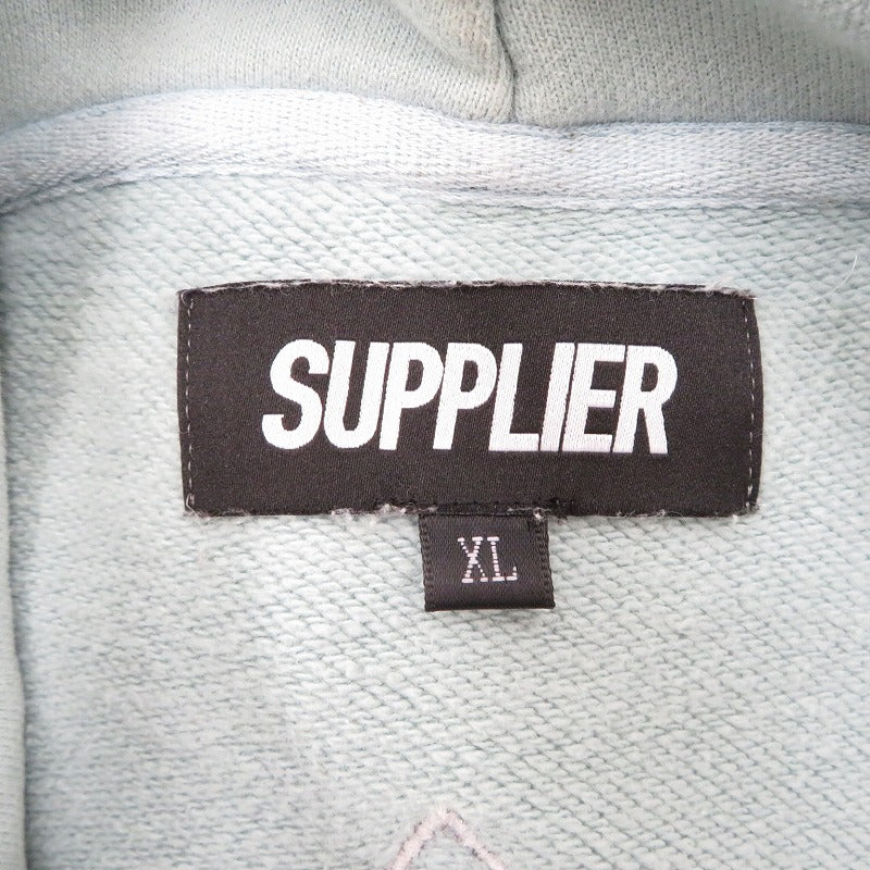 SUPPLIER | サプライヤー パーカー ブルー サイズ：XL【瀬戸大橋店】