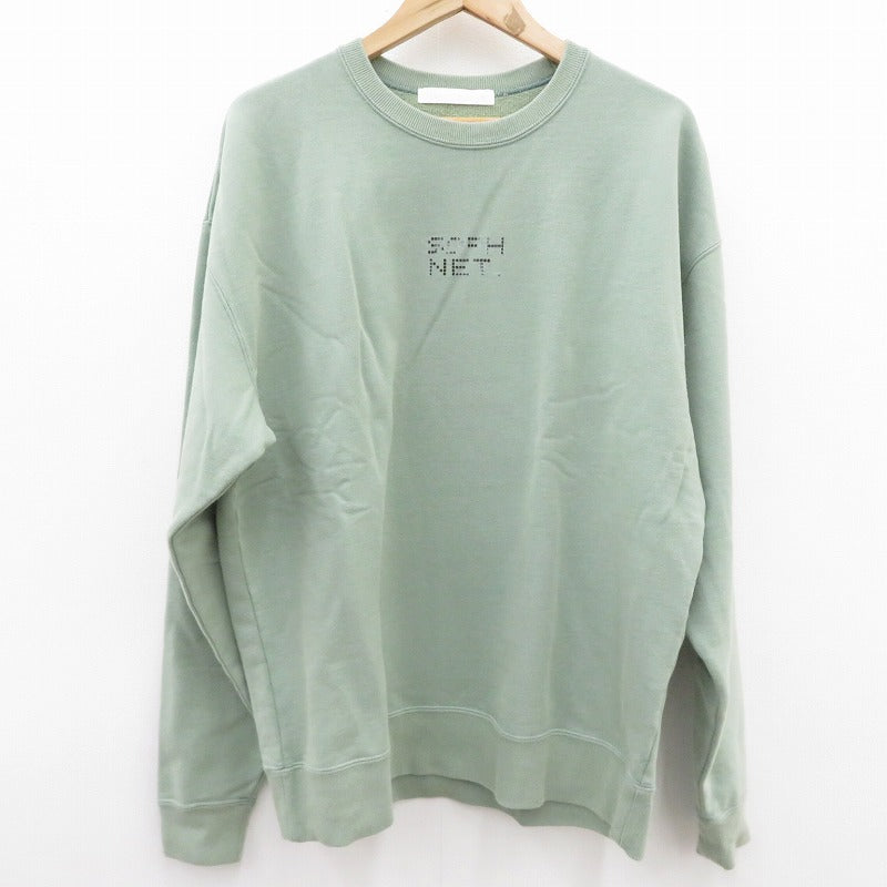 SOPH. | ソフ SIMON TAYLOR: DOT MASK CREWNECK スウェット SOPH-250070 グリーン サイズ：M【瀬戸大橋店】